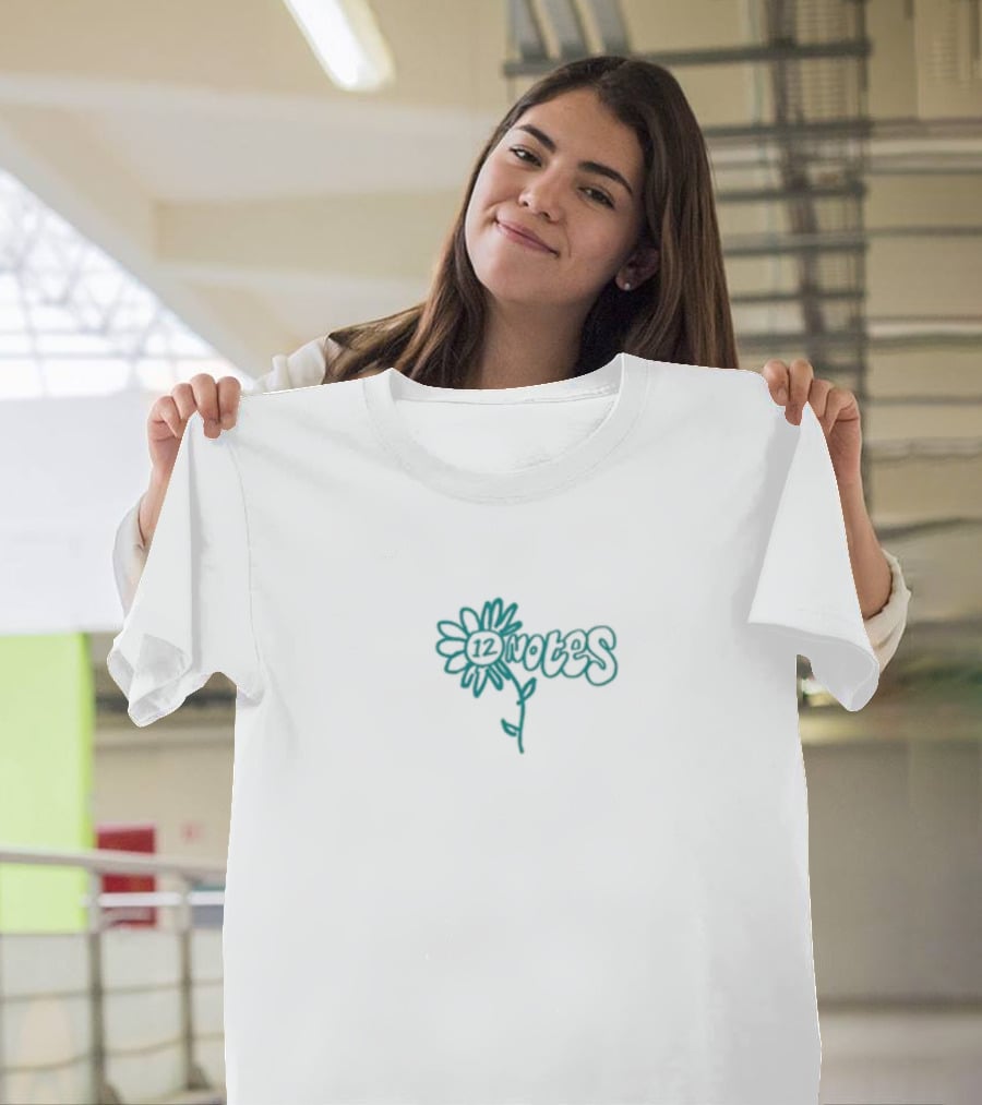 Alecbenjaminstore 12 Notes Flower Way To Go Ft Khalid T-Shirt