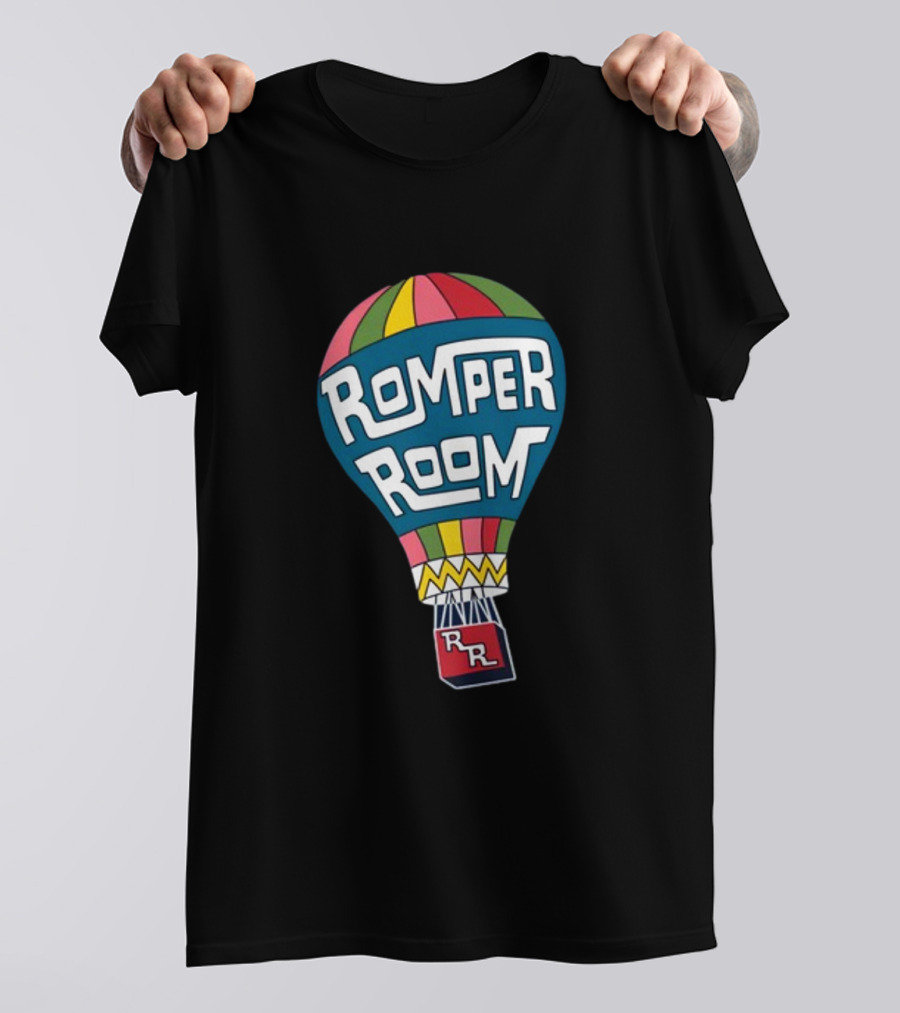 Retrontario Romper Room Hot Air Balloon T-Shirt