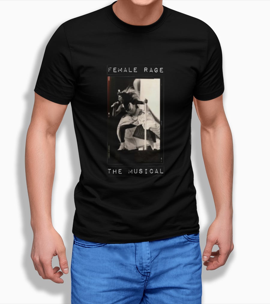 Roseblushstudio Female Rage The Musical Performance Iconic T-Shirt