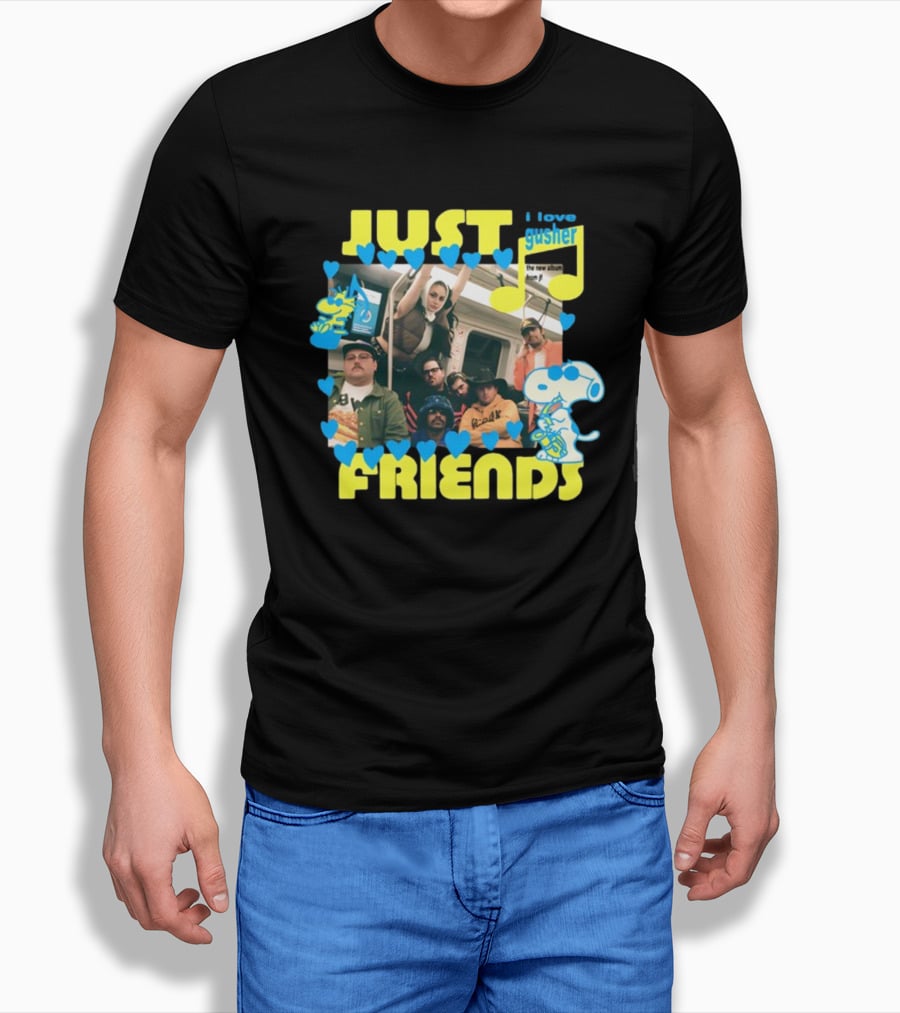 Just Friends Jf Crew I Love Gusher New Album T-Shirt
