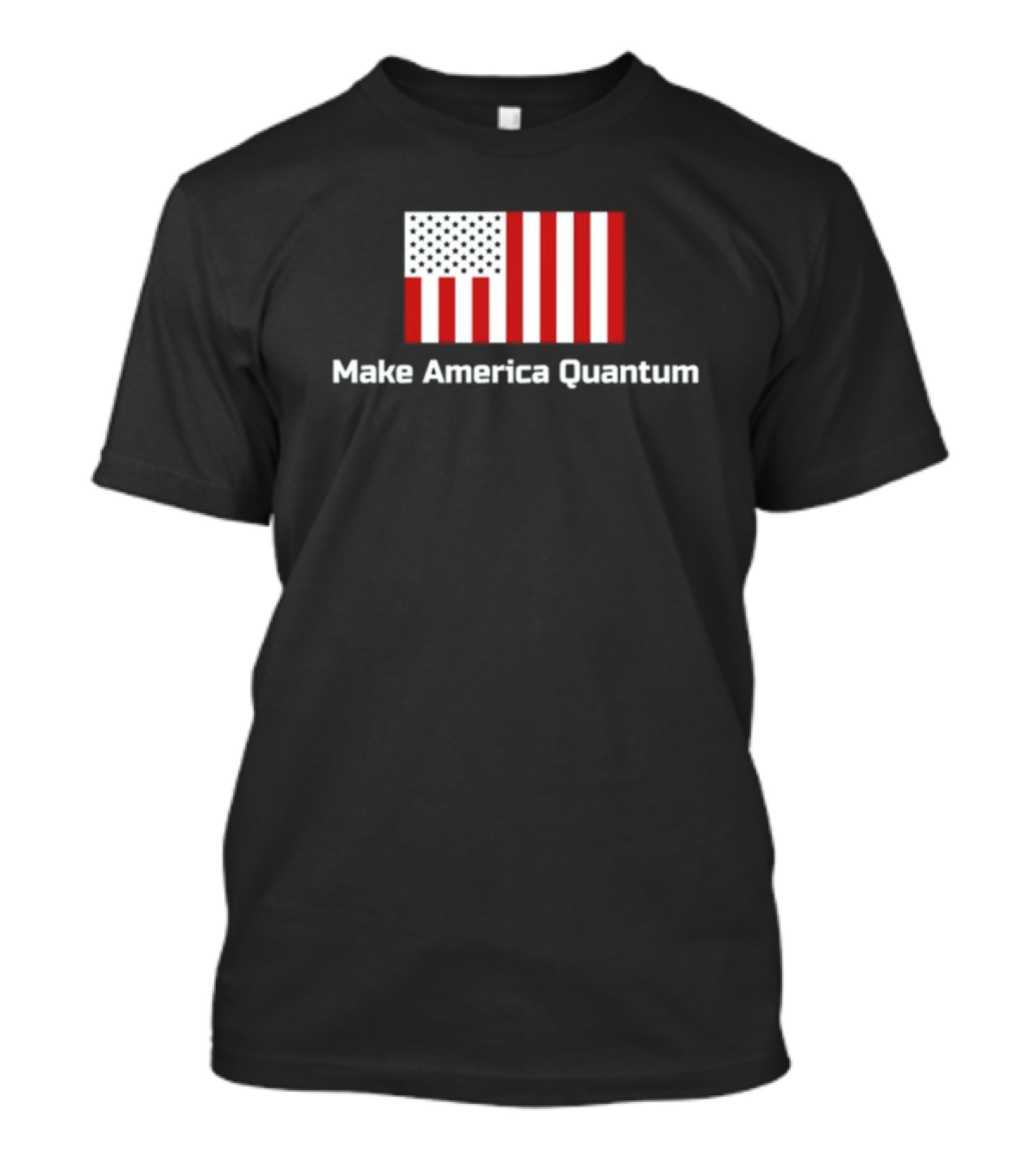 Make America Quantum United States Flag Luke Slywaker T-Shirt