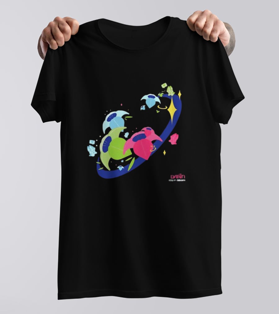 DAIRIN Stay In Bloom Space Adventure T-Shirt
