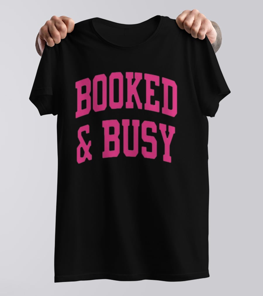 Booked And Busy Girl Tribe Co T-Shirt