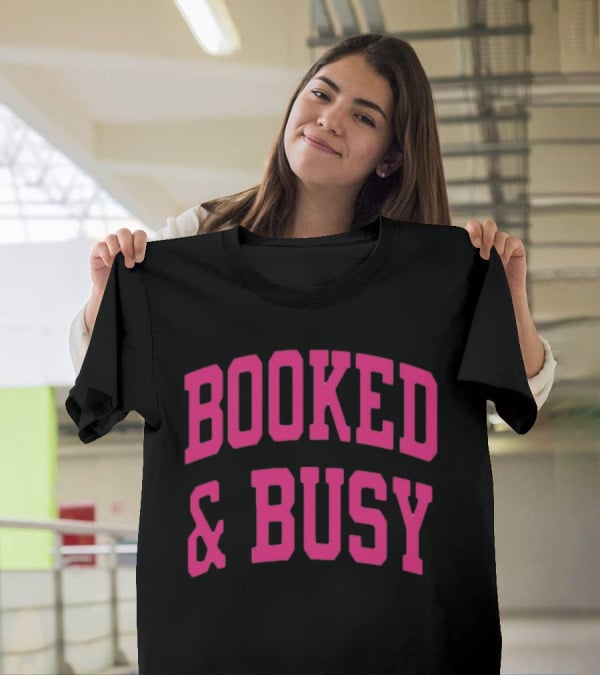 Booked And Busy Girl Tribe Co T-Shirt