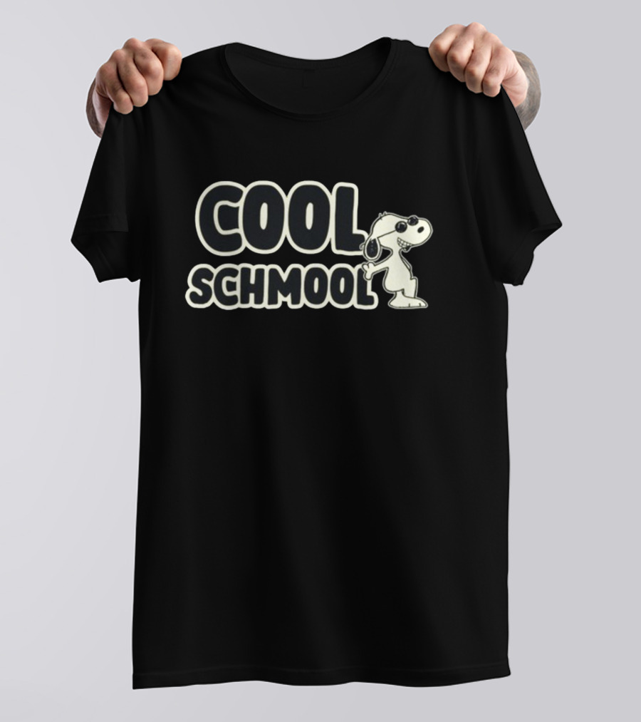 Bosssdog Cool Schmool Snoopy Peanuts Characters T-Shirt
