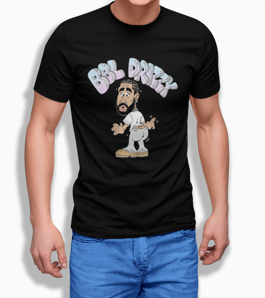 BBL Drizzy Freakorico Cartoon Character Fun T-Shirt