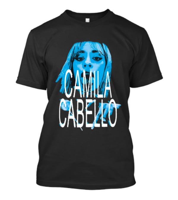 Camila Cabello Blue Portrait Portal Brazil C T-Shirt