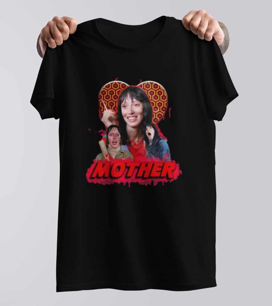 Wendy Torrance Mother Horror Iconic Imagery With Overlook Carpet T-Shirt