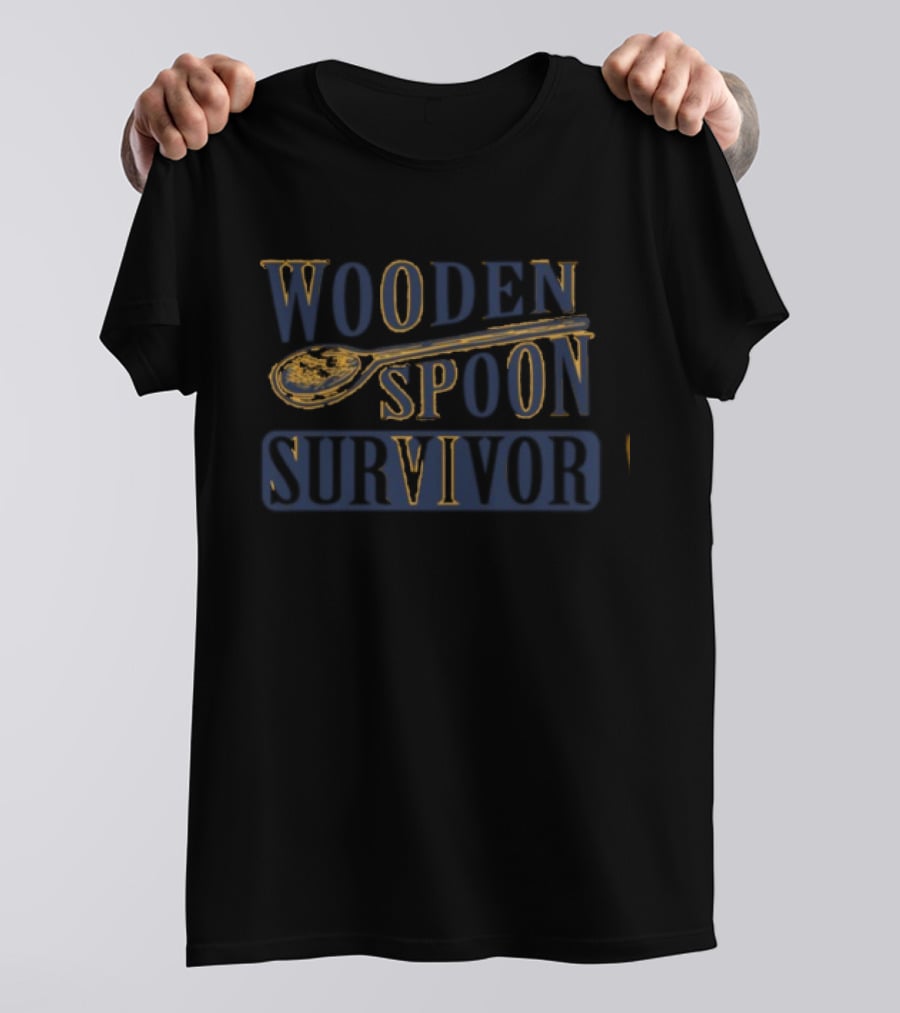 Fred Ziegenmeyer Wooden Spoon Survivor Iconic Humor T-Shirt