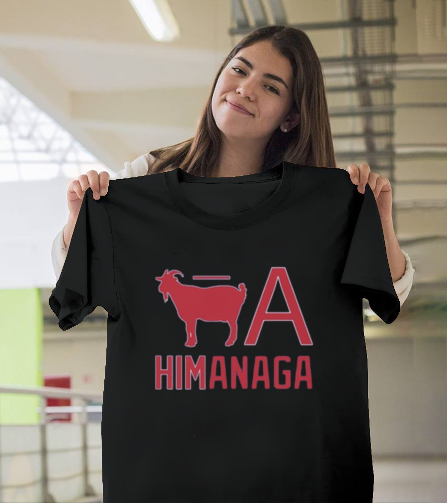 Goat Himanaga Red Silhouette A T-Shirt