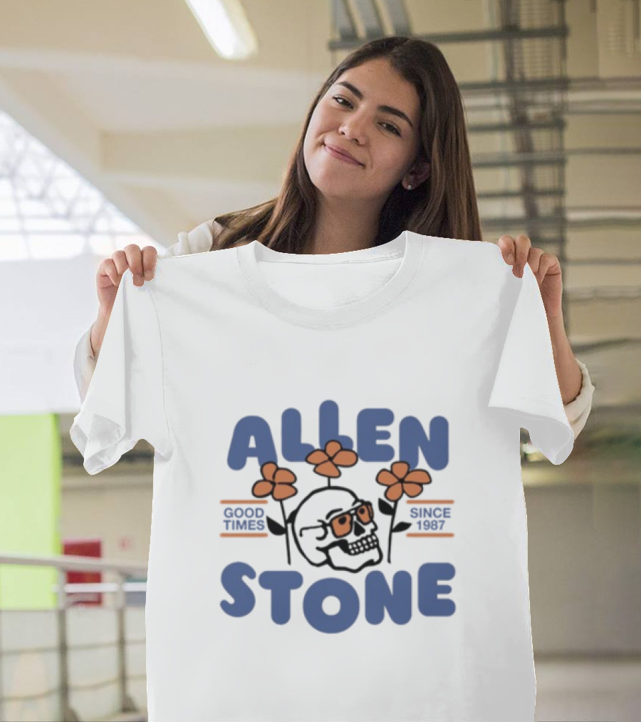 Allen Stone Skull Good Times Since 1987 T-Shirt