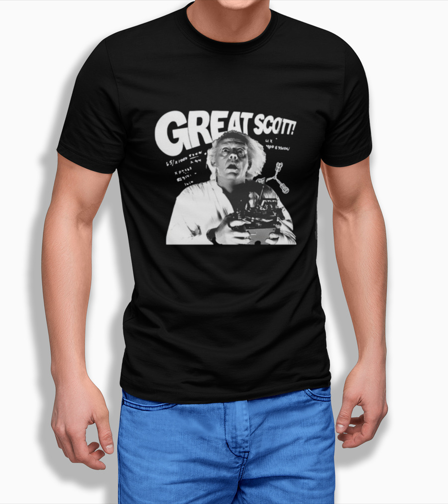 Great Scott Bttf Doc Emmett Brown T-Shirt