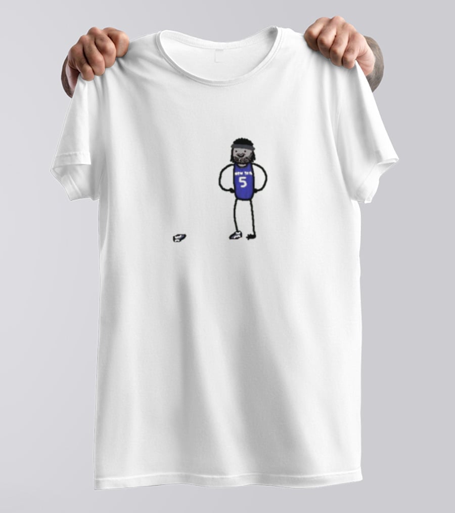 Paint Precious Noshoea Warriors Basketball Stick Figure T-Shirt