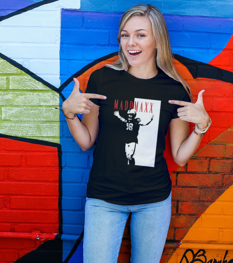 MADD MAXX Football Player T-Shirt