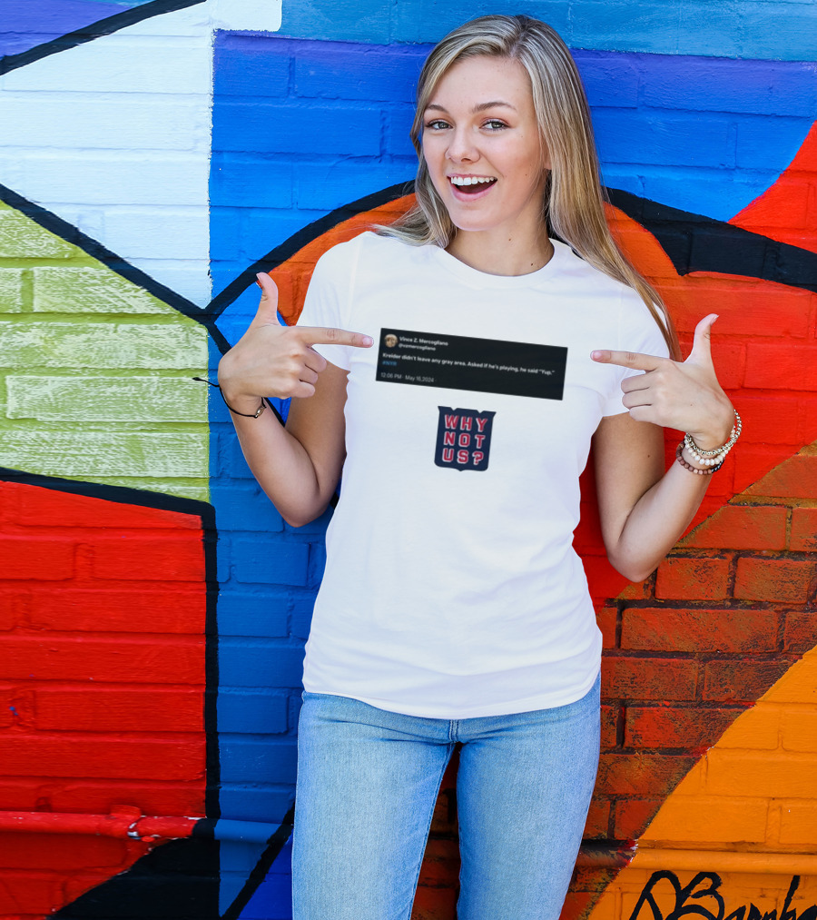 Kreider Yup Tweet Why Not Us NYR T-Shirt