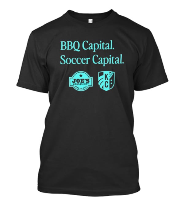 BBQ Capital Soccer Capital Joe's Kansas City KC T-Shirt