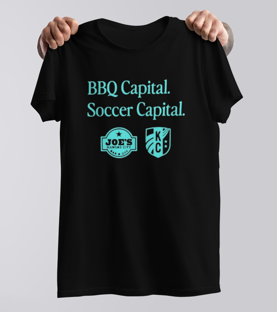 BBQ Capital Soccer Capital Joe's Kansas City KC T-Shirt