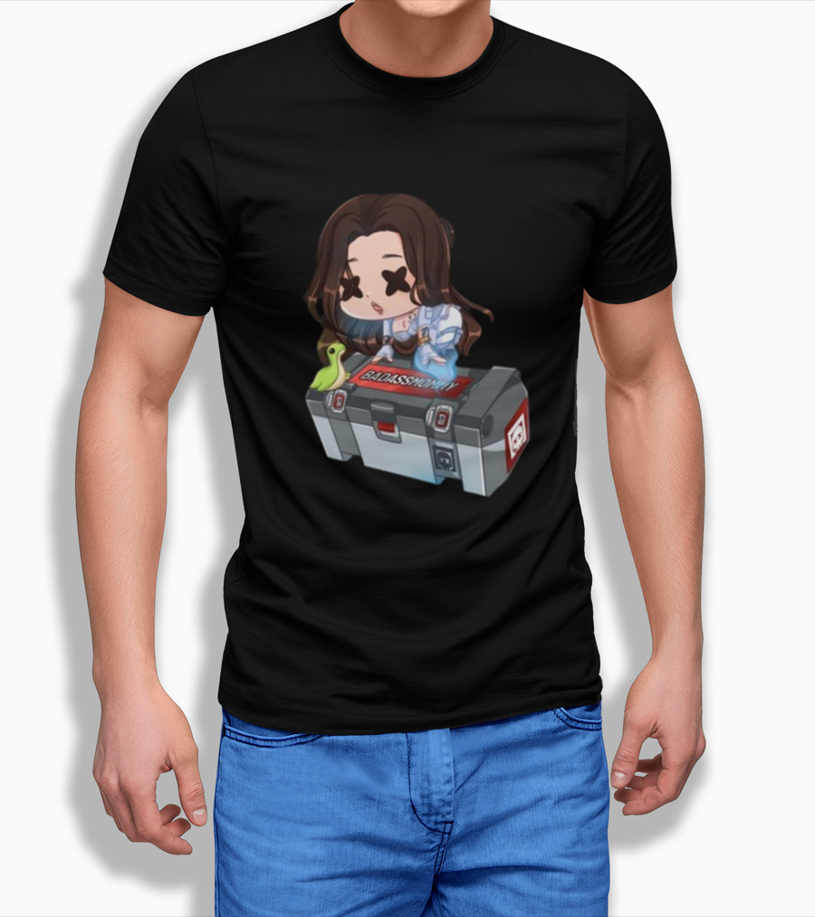 Streamlabs Store Favorite Death Box Badass Show Apex Legends Chibi T-Shirt