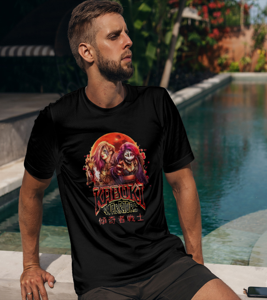 Asuka The Kabuki Warriors Blood Moon T-Shirt