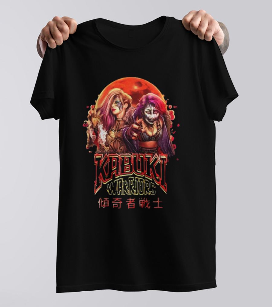 Asuka The Kabuki Warriors Blood Moon T-Shirt