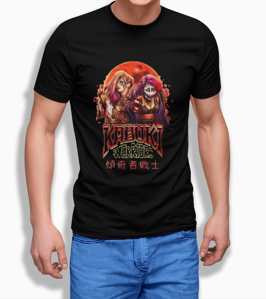 Asuka The Kabuki Warriors Blood Moon T-Shirt
