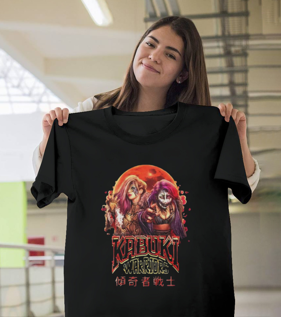 Asuka The Kabuki Warriors Blood Moon T-Shirt