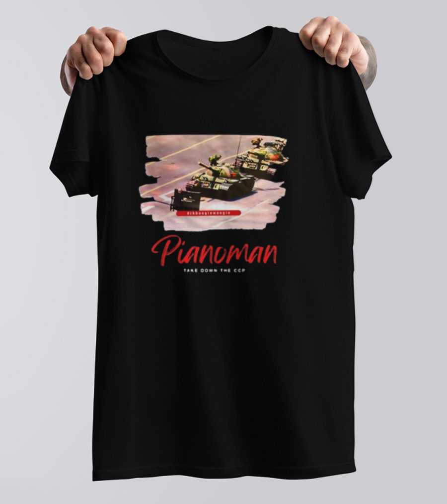 Brendan Kavanagh Pianoman Drkboogiewoogie Take Down The CCP T-Shirt