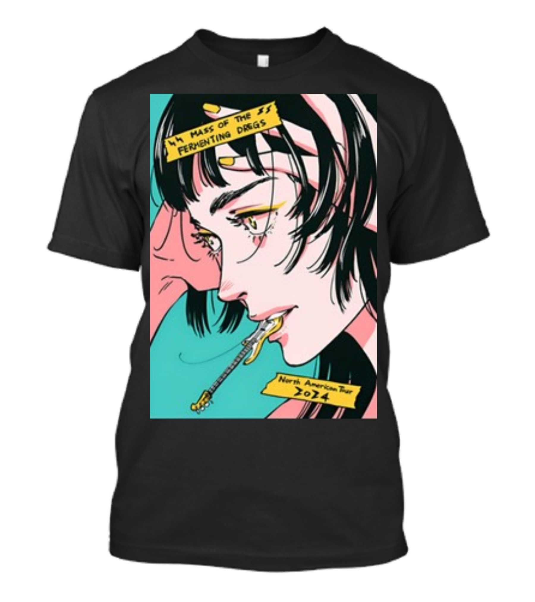 Motfd Ai Kozaki Mass Of The Fermenting Dregs North American Tour T-Shirt