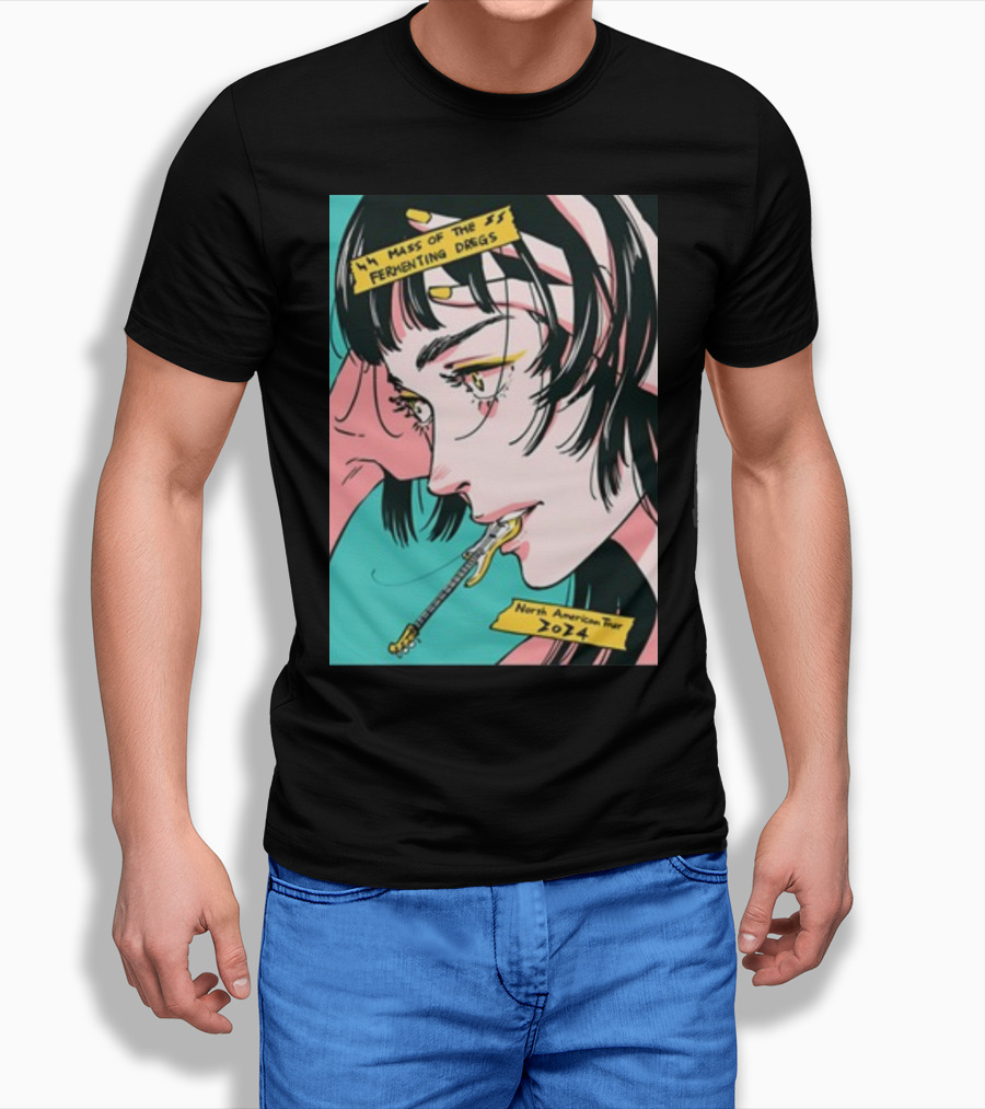 Motfd Ai Kozaki Mass Of The Fermenting Dregs North American Tour T-Shirt