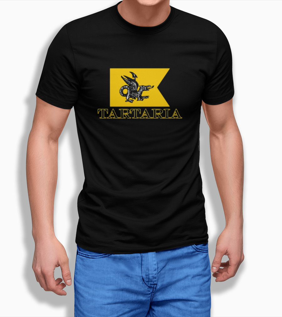 Tartaria Flag Emblem With Mythical Creature T-Shirt