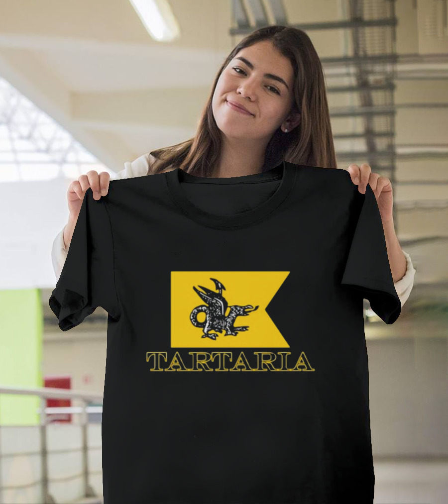 Tartaria Flag Emblem With Mythical Creature T-Shirt