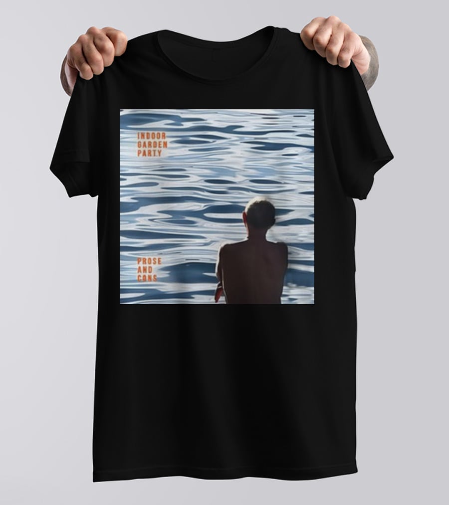 Russell Crowe Indoor Garden Party Prose And Cons Water Reflection T-Shirt