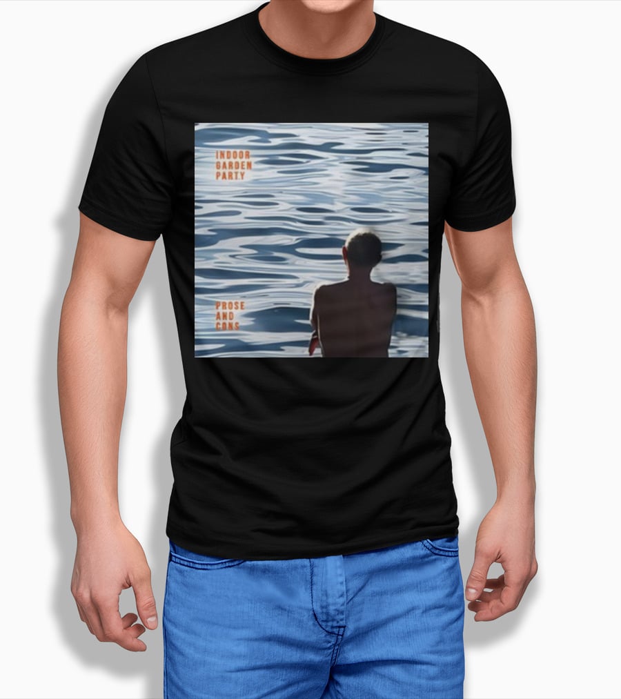 Russell Crowe Indoor Garden Party Prose And Cons Water Reflection T-Shirt