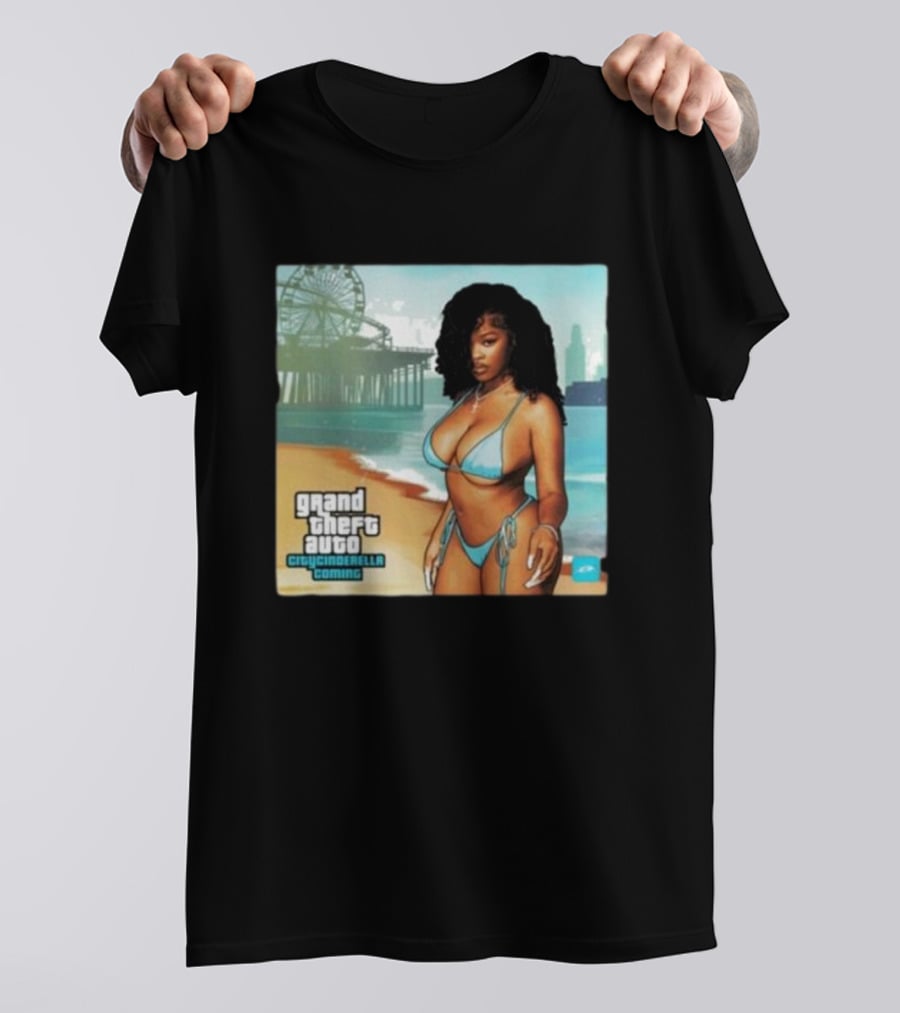 Grand Theft Auto City Cinderella Coming T-Shirt