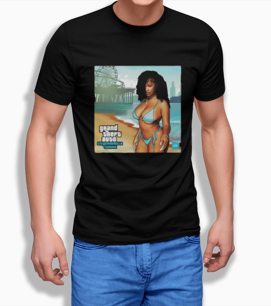 Grand Theft Auto City Cinderella Coming T-Shirt