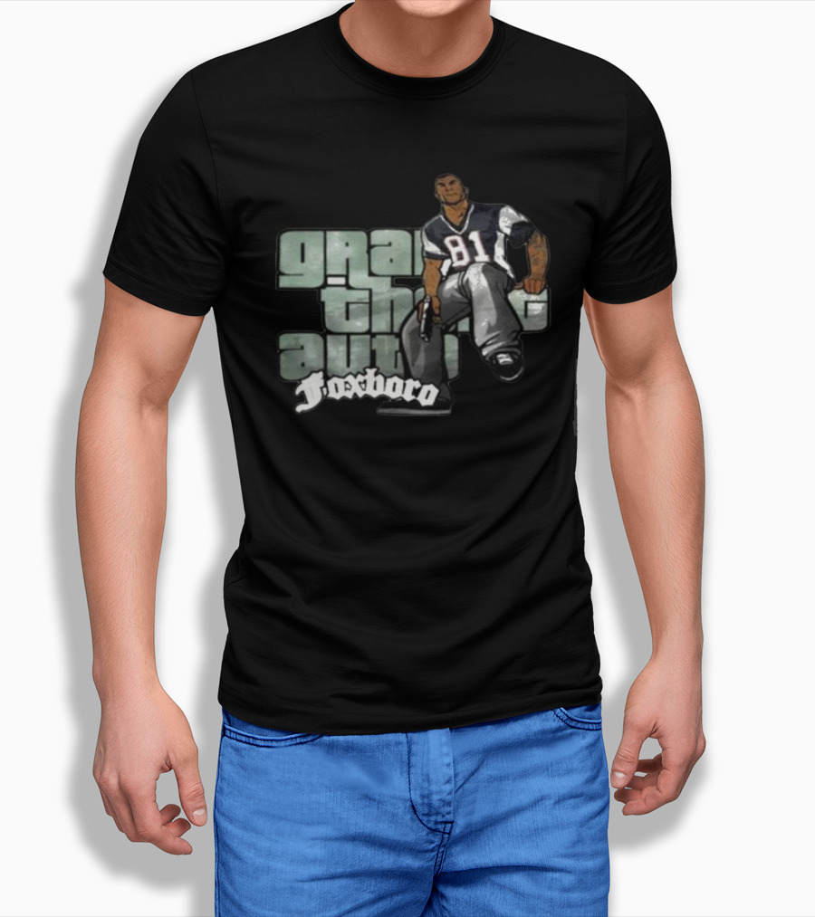 Grand Theft Auto Foxboro 81 Jersey Character T-Shirt