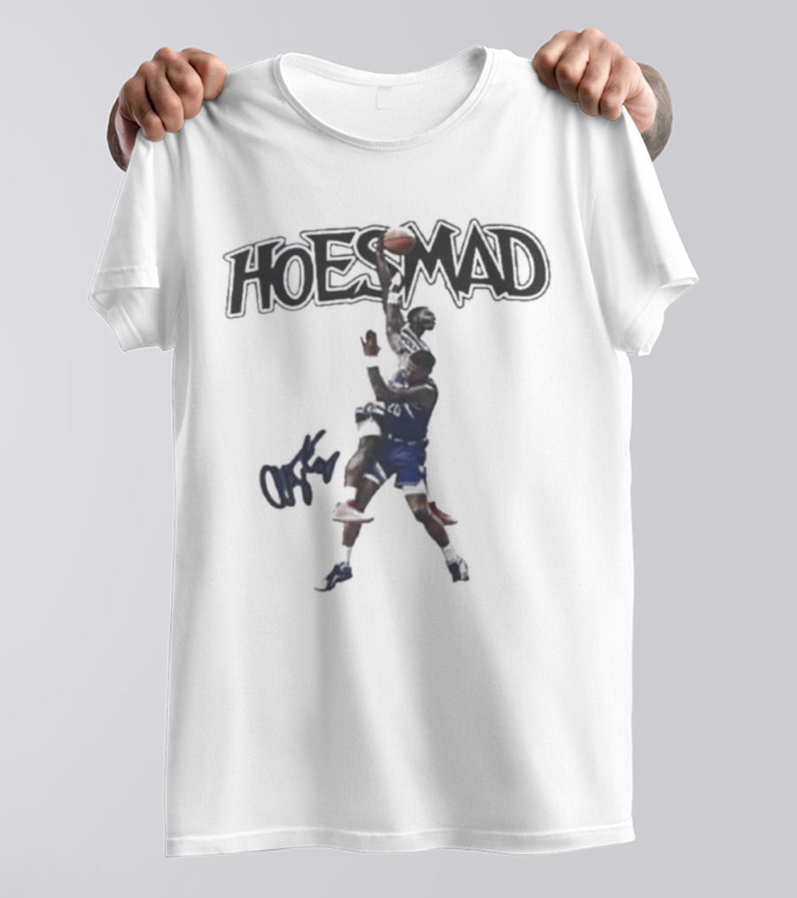 Hoes Mad Anthony Edwards Basketball Dunk T-Shirt