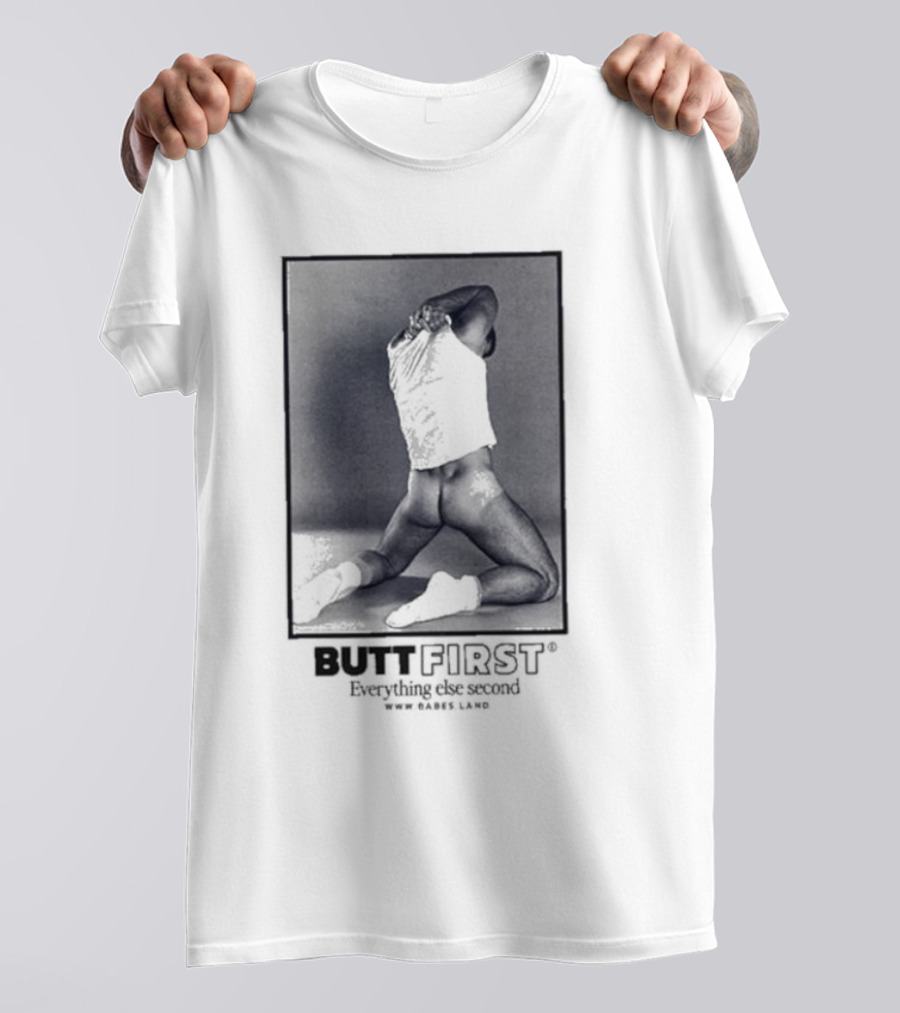 Butt First Everything Else Second Rares Lang T-Shirt