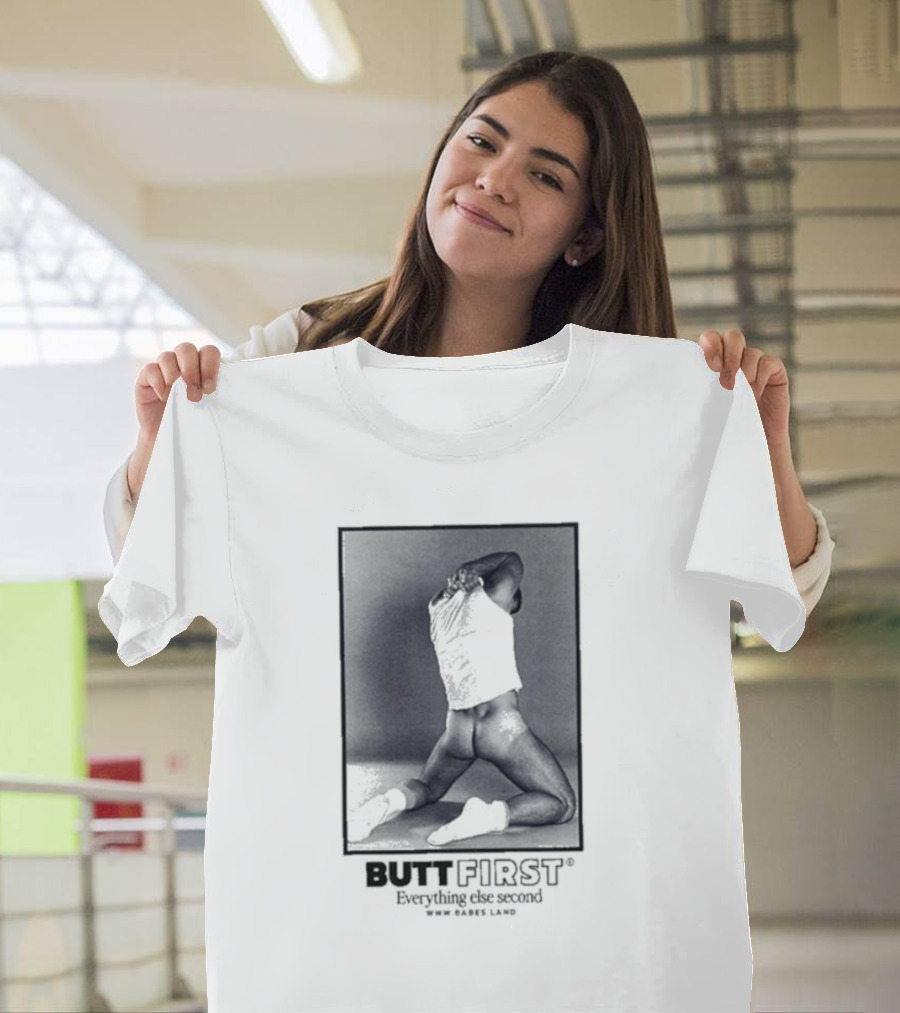 Butt First Everything Else Second Rares Lang T-Shirt