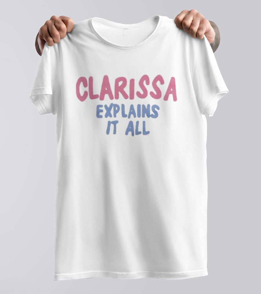 Clarissa Explains It All Retro 90s T-Shirt