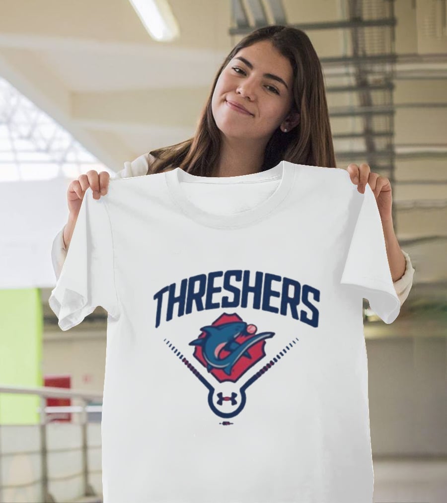 Threshers Under Armour Youth Tech Baseball T-Shirt