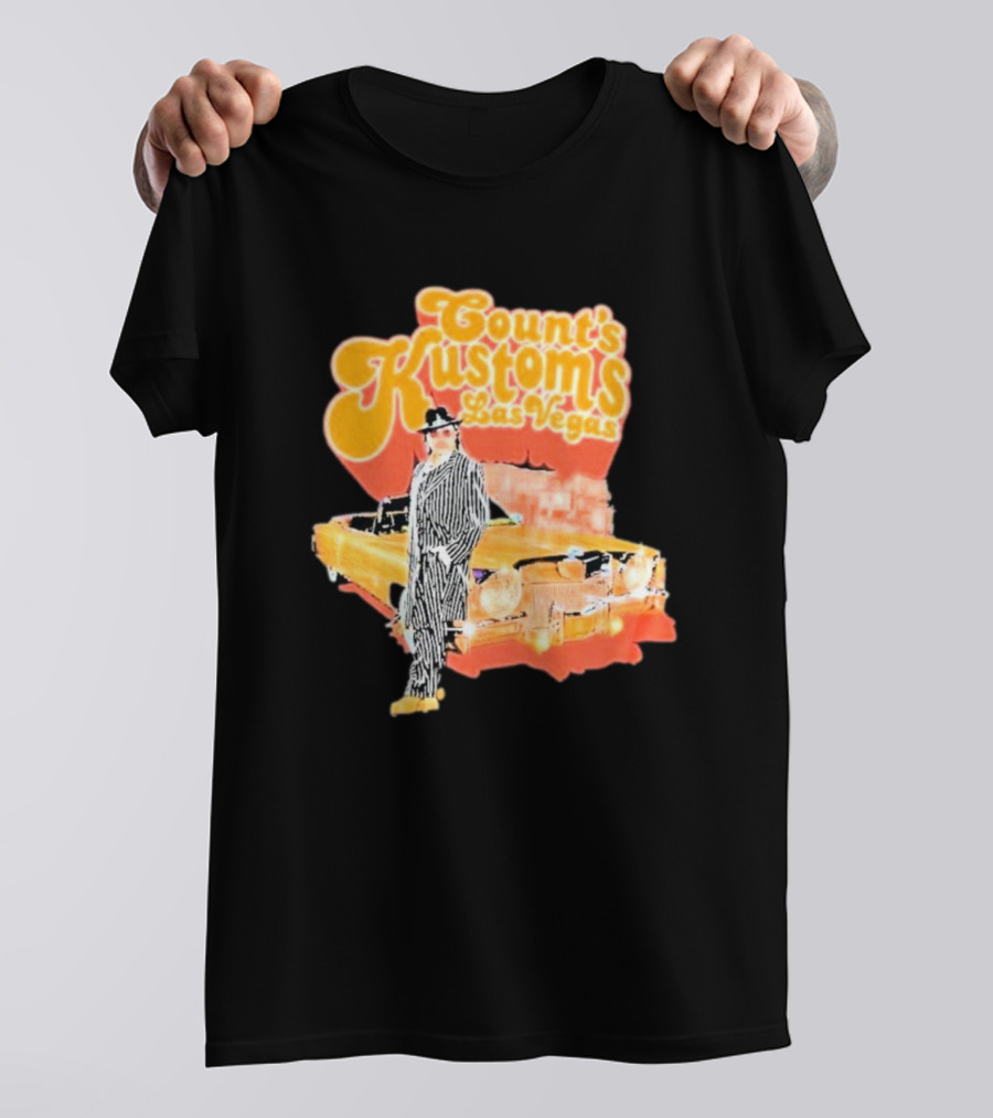 Count’s Kustoms Superfly Cadillac Eldorado Las Vegas Strip T-Shirt