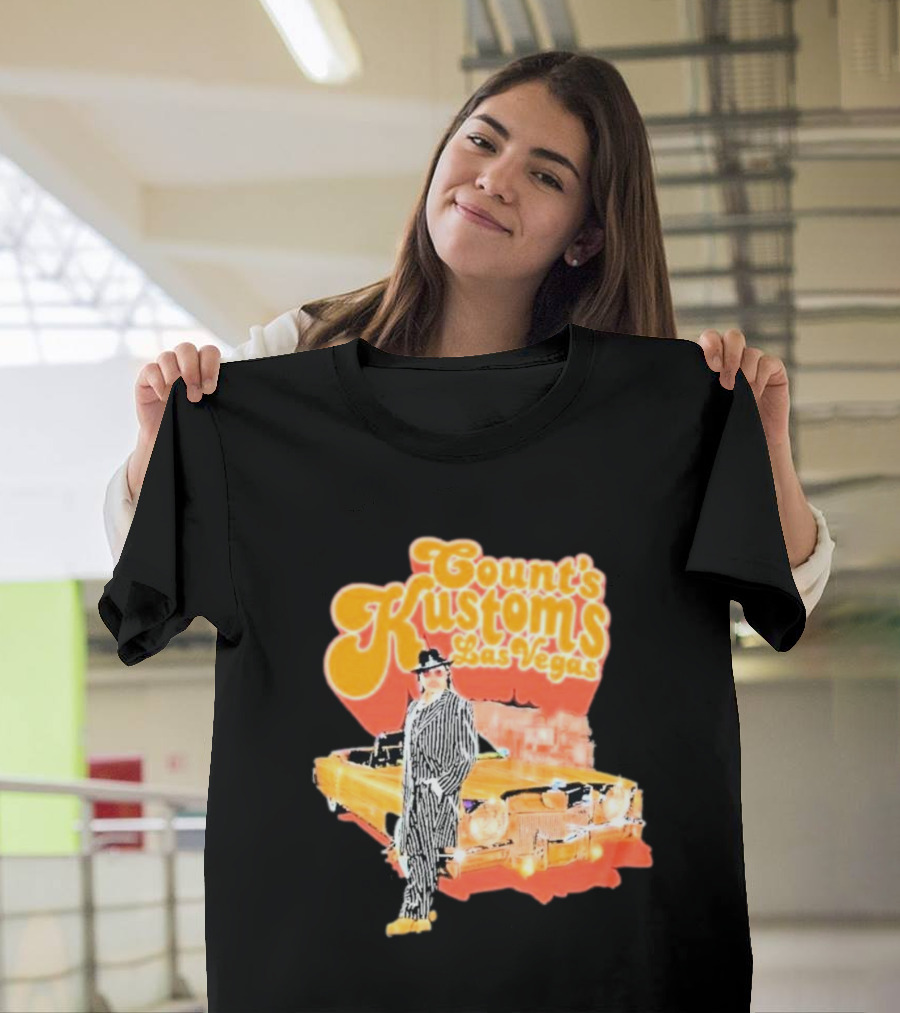 Count’s Kustoms Superfly Cadillac Eldorado Las Vegas Strip T-Shirt
