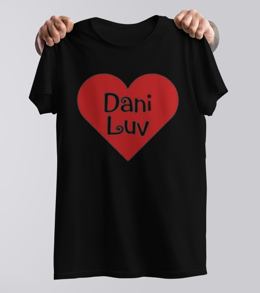 Dani Luv Heart Red T-Shirt