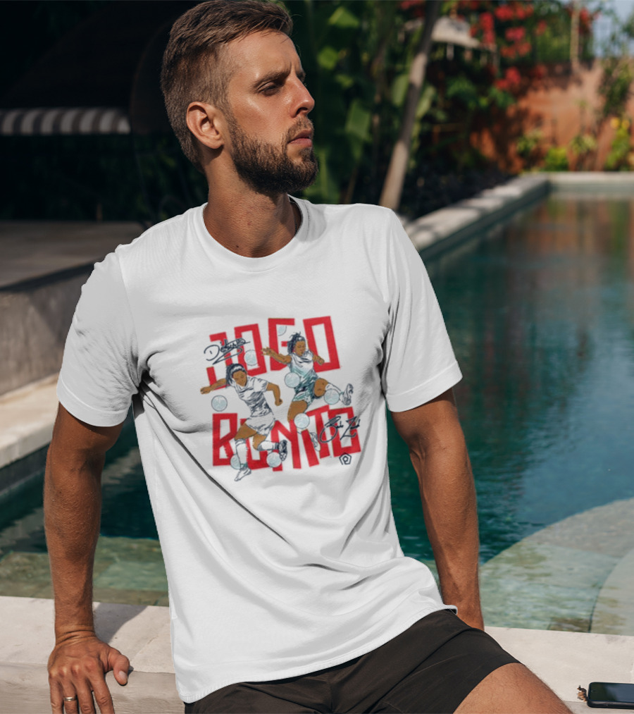 Jogo Bonito Debinha And Bia Zaneratto Soccer Signature T-Shirt