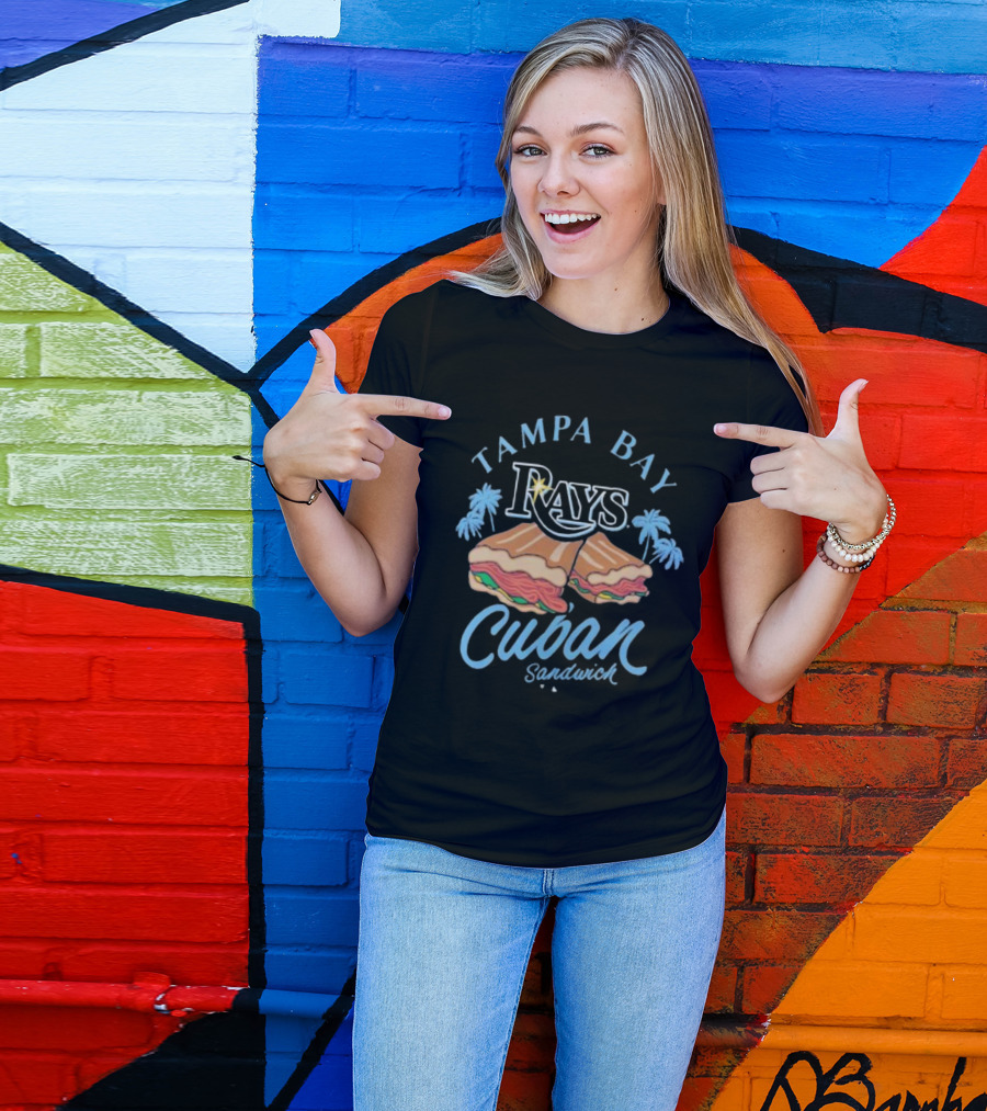 Tampa Bay Rays Cuban Sandwich T-Shirt
