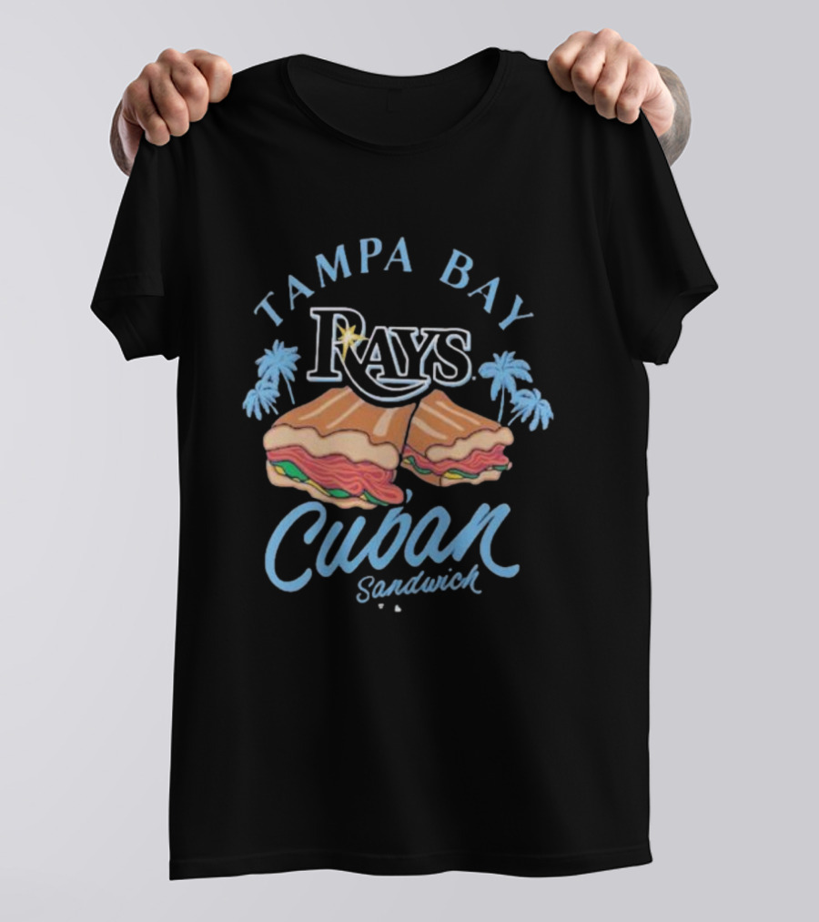 Tampa Bay Rays Cuban Sandwich T-Shirt
