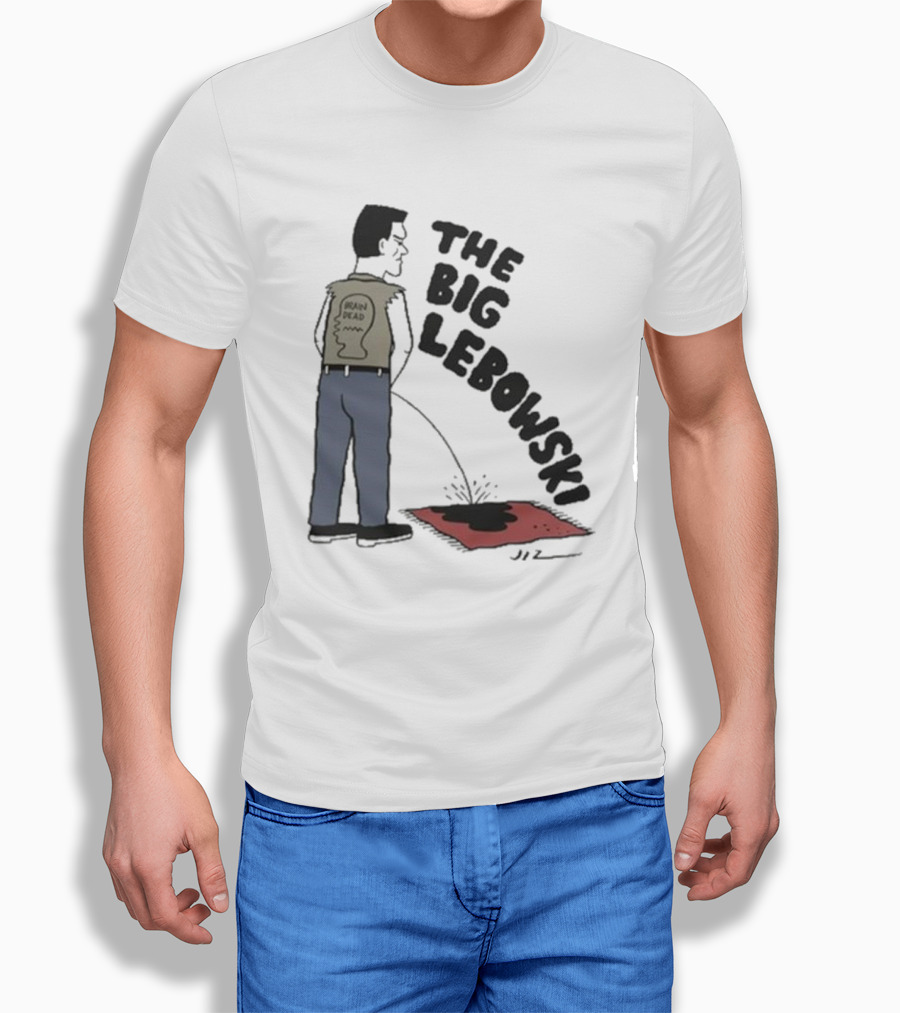 The Big Lebowski Brain Dead Sweater Rug Scene T-Shirt