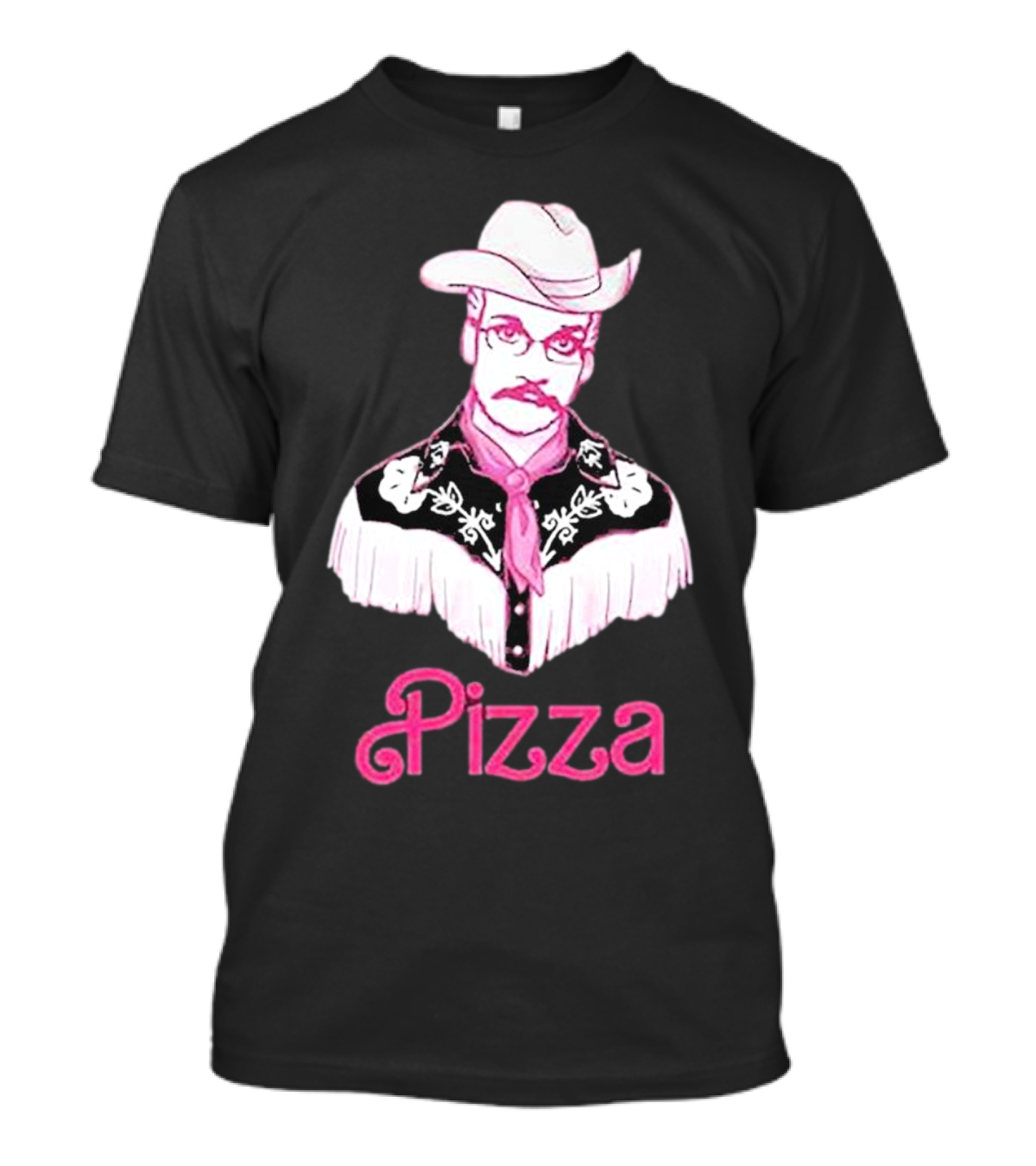 John Green He's Just Cowboy Pizza T-Shirt