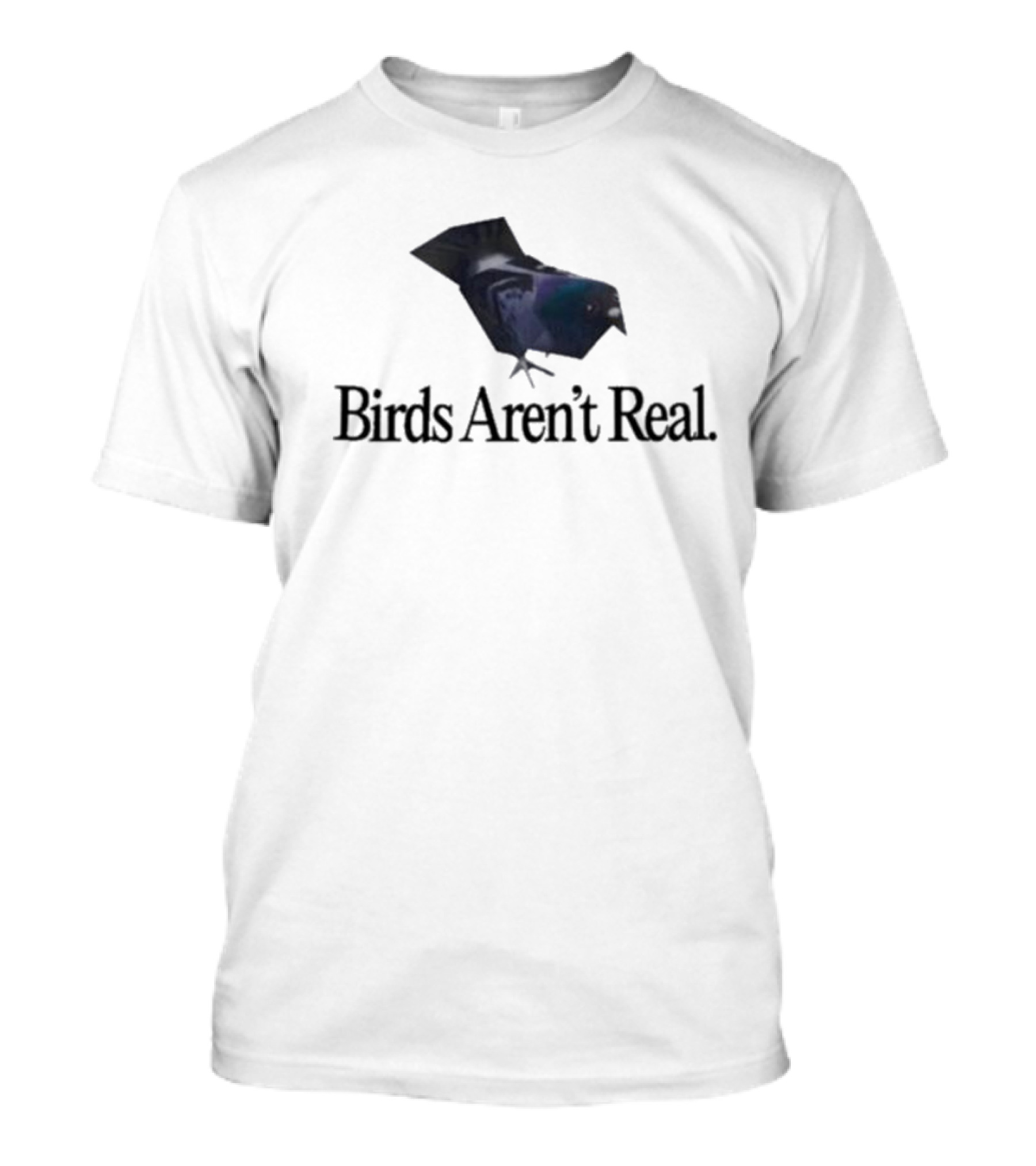 Birds Aren’t Real Pigeon Image T-Shirt